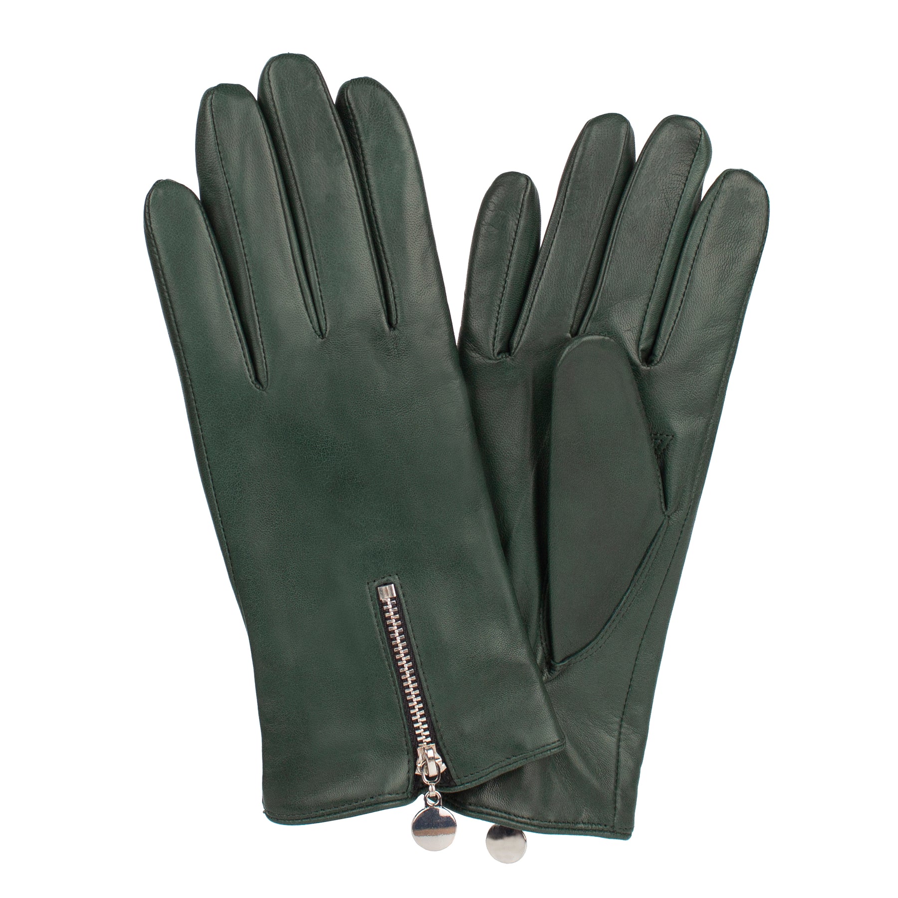 Sajaco Nordic Ladies Glove Metal Zip Green