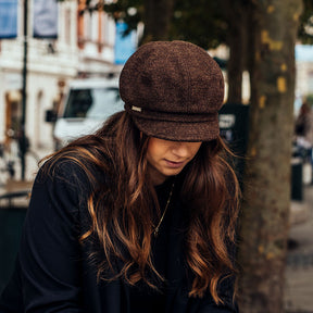Seeberger Balloon Cap Wool Smoke Grey