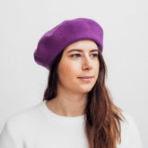 Hattehylde Beret - Mauve