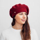 KN Liina Beret Burgundy