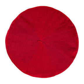 Laulhère Authentique Cotton Beret Red