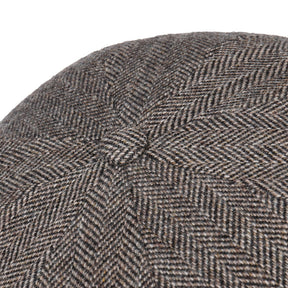 Stetson Hatteras Wool Herringbone Grey