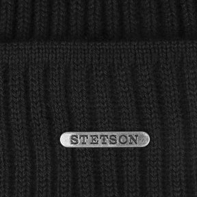 Stetson Beanie Parkman Merino Wool Black